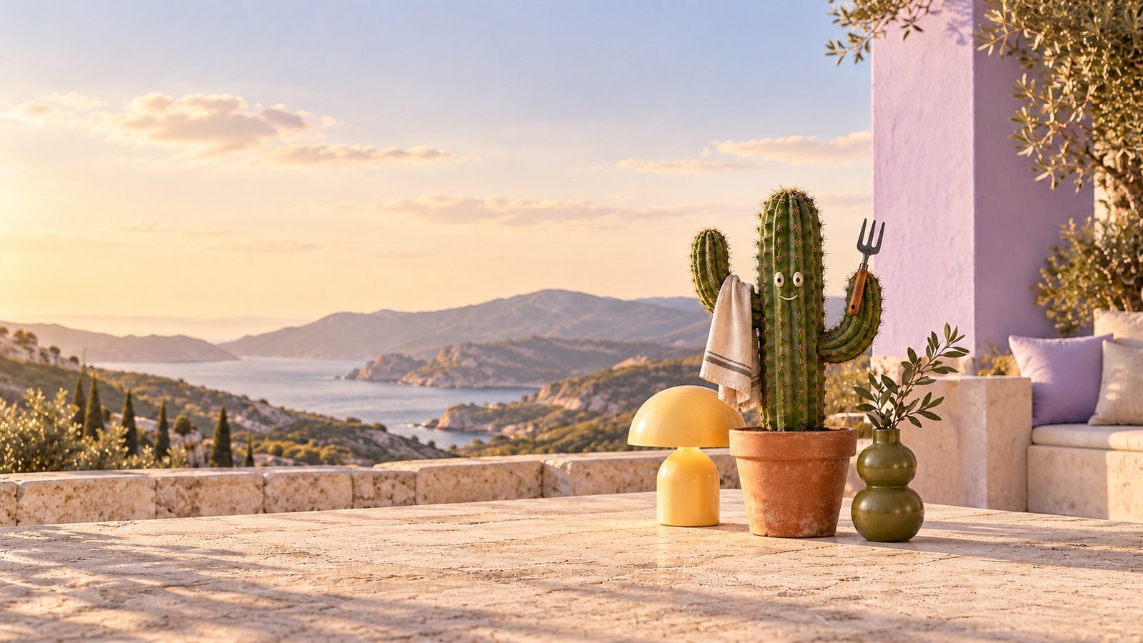 Happy the cactus in the Home & living world